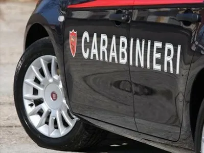 Un mezzo dei carabinieri