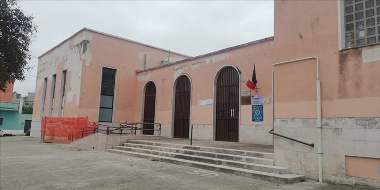 Scuola di via Aspromonte a Palombaio