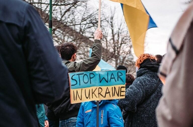 Manifestazione per la pace in Ucraina