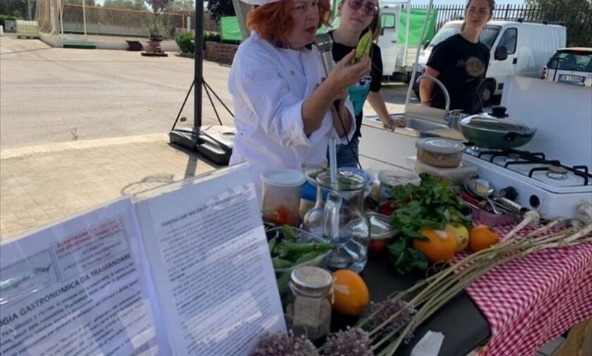Cooking show "Il valore del cibo" con Franziska Chef