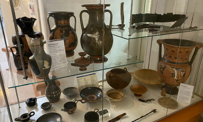 Reperti del Museo Archeologico di Bitonto